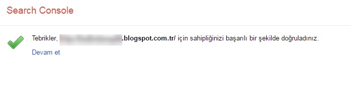 Blogger'daki site haritasını Google Webmaster Tools'a eklemek 4