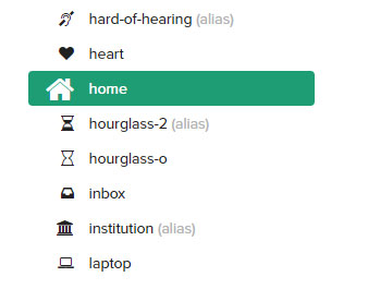 Font Awesome ikonları nasıl eklenir ikon seçimi